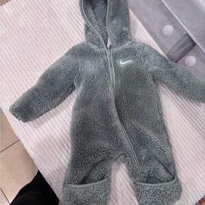 Nike Fuzzy Teal Kids Footie